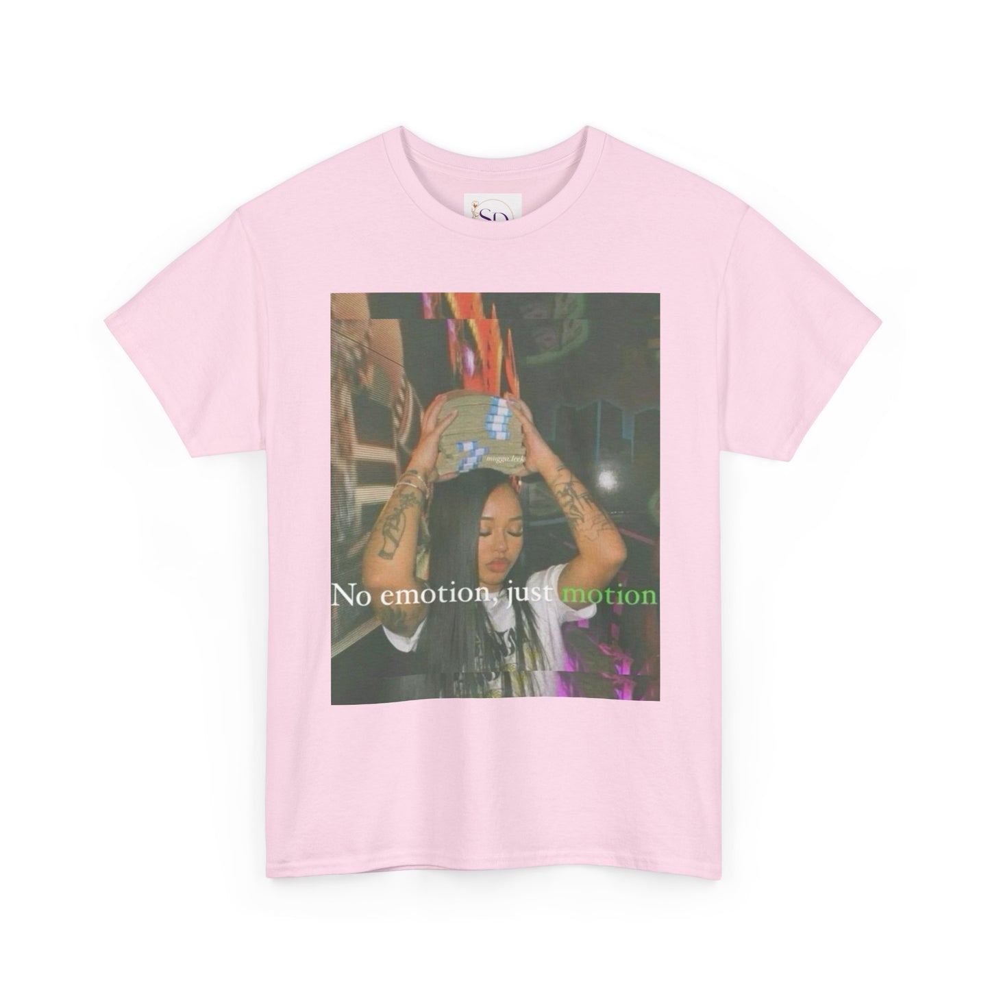 Emotional Expression Unisex Heavy Cotton Tee - No Emotion, Just Vibe