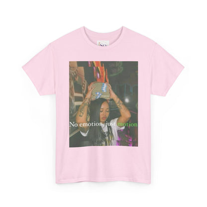 Emotional Expression Unisex Heavy Cotton Tee - No Emotion, Just Vibe