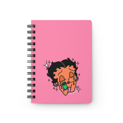 I Needs The Funds Betty Boop Spiral Bound Journal - Cute Character Design, Perfect for Journaling, Gift for Students, Sketchbook, Creative