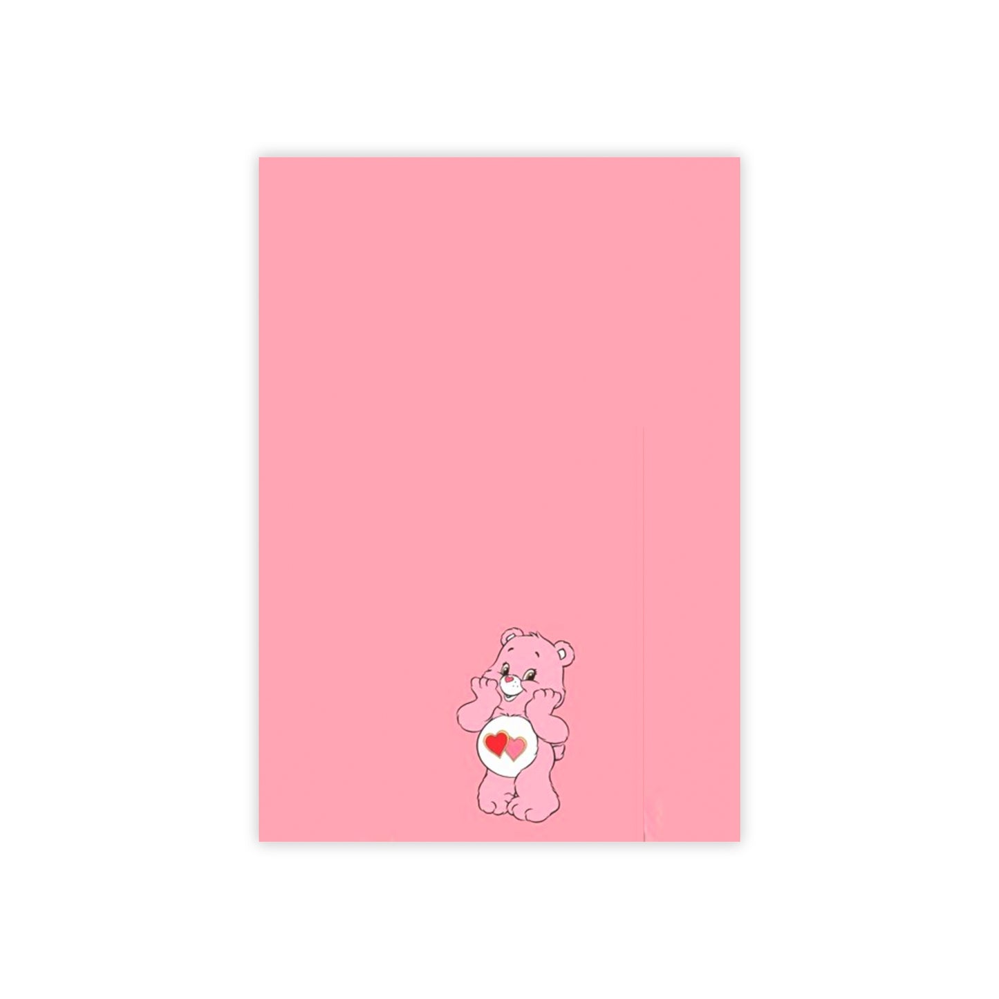Pink Care bear Post-it® Note Pads