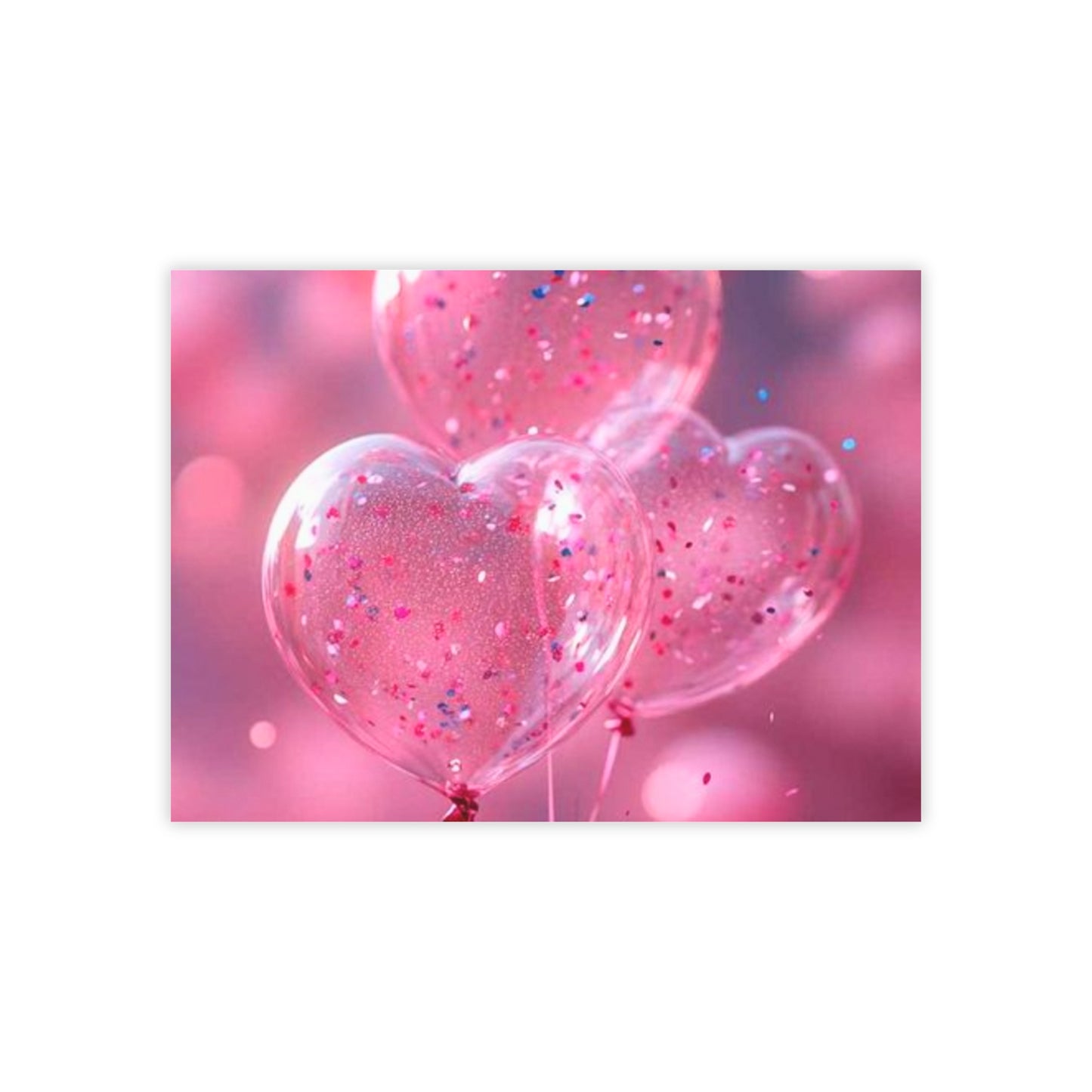 Post-it® Note Pads, pink heart shape design, Sticky Notes, Stationery, Office Supplies, Cute Desk Accessories, Reminder Cards