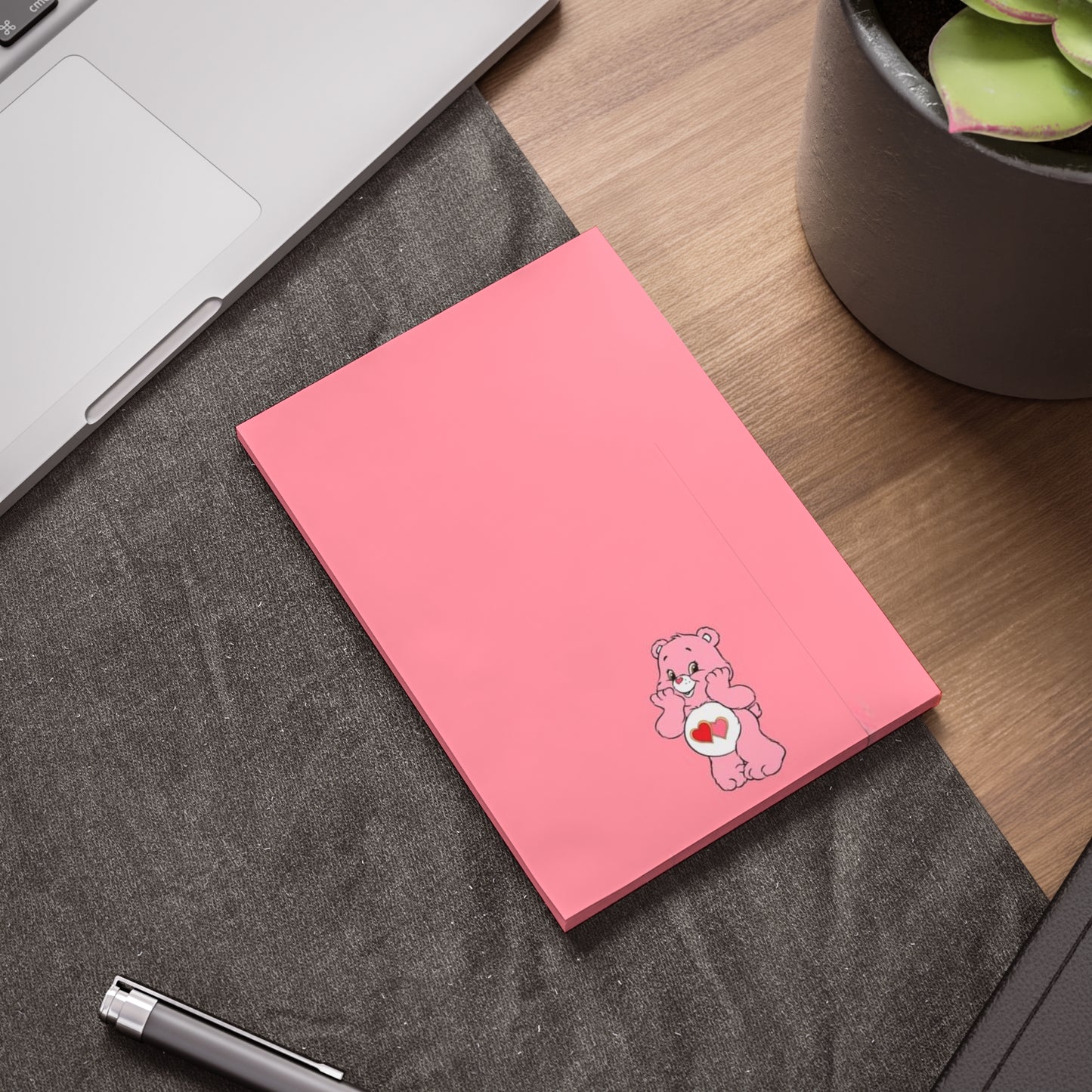 Pink Care bear Post-it® Note Pads