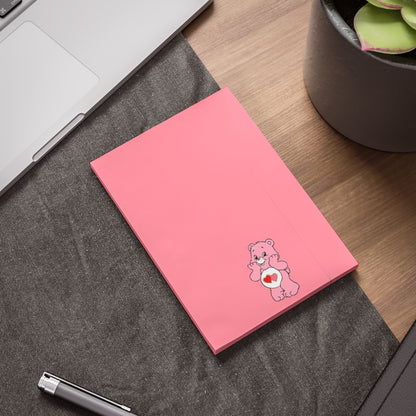 Pink Care bear Post-it® Note Pads