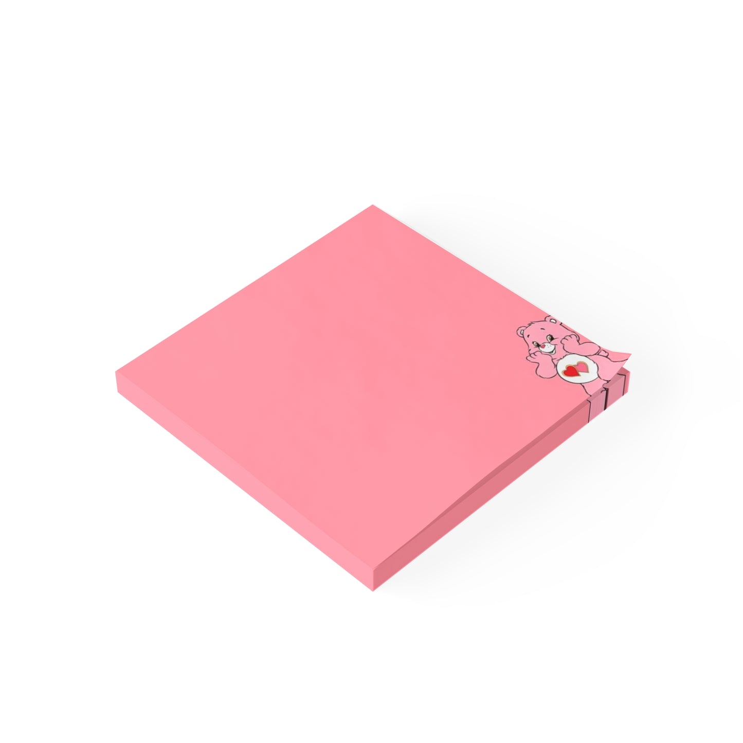 Pink Care bear Post-it® Note Pads