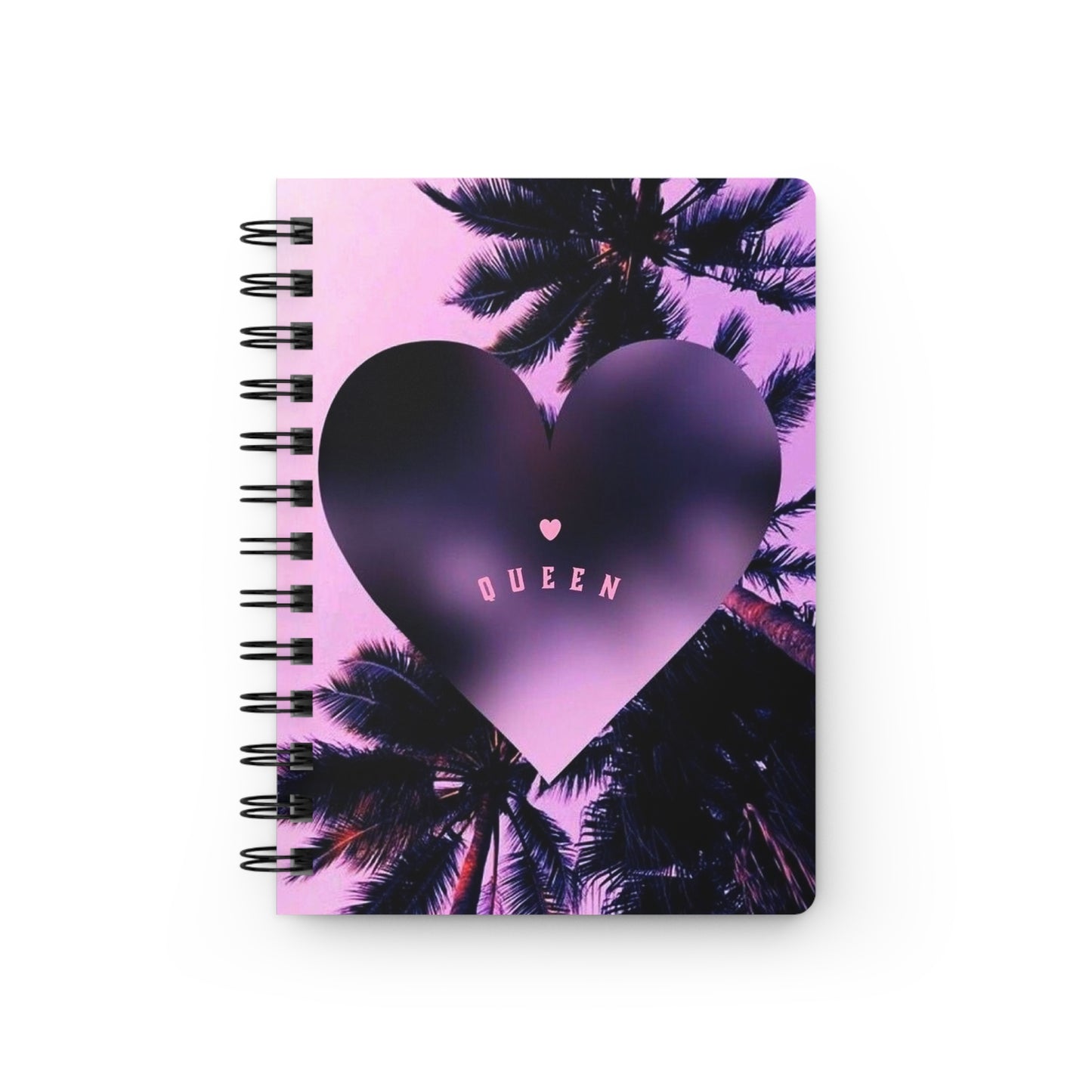 Queen of the Jungle Spiral Bound Journal, Tropical Notebook for Writers, Gifts for Her, Journaling, Stationery, Creative Notes