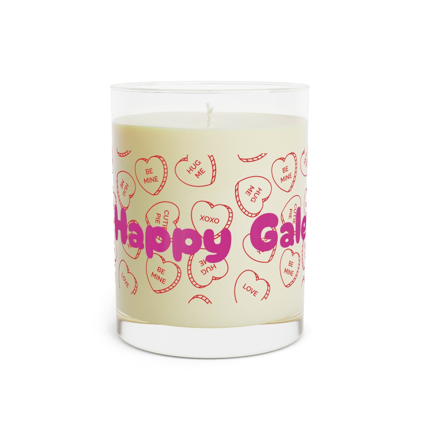 Happy Galentine's Day Scented Candle - Full Glass, 11oz