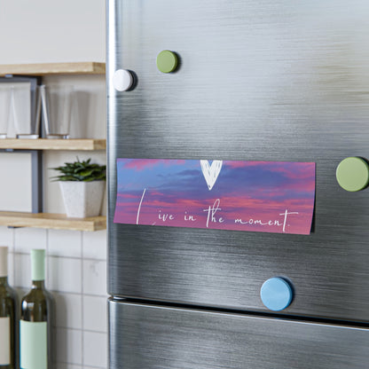 Inspirational Sticky Notes, Live in the Moment Reminder Pads, Office Supplies, Positive Affirmation Notes, Desk Decor, Gift for Her