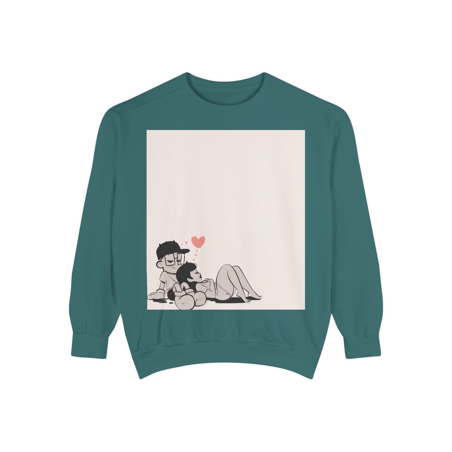 "Can We Talk For A Minute?.." ~ Unisex Garment-Dyed Sweatshirt