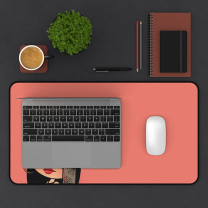 Devilish ImJustAGirl💅🏻🎀🫧~ Desk Mat