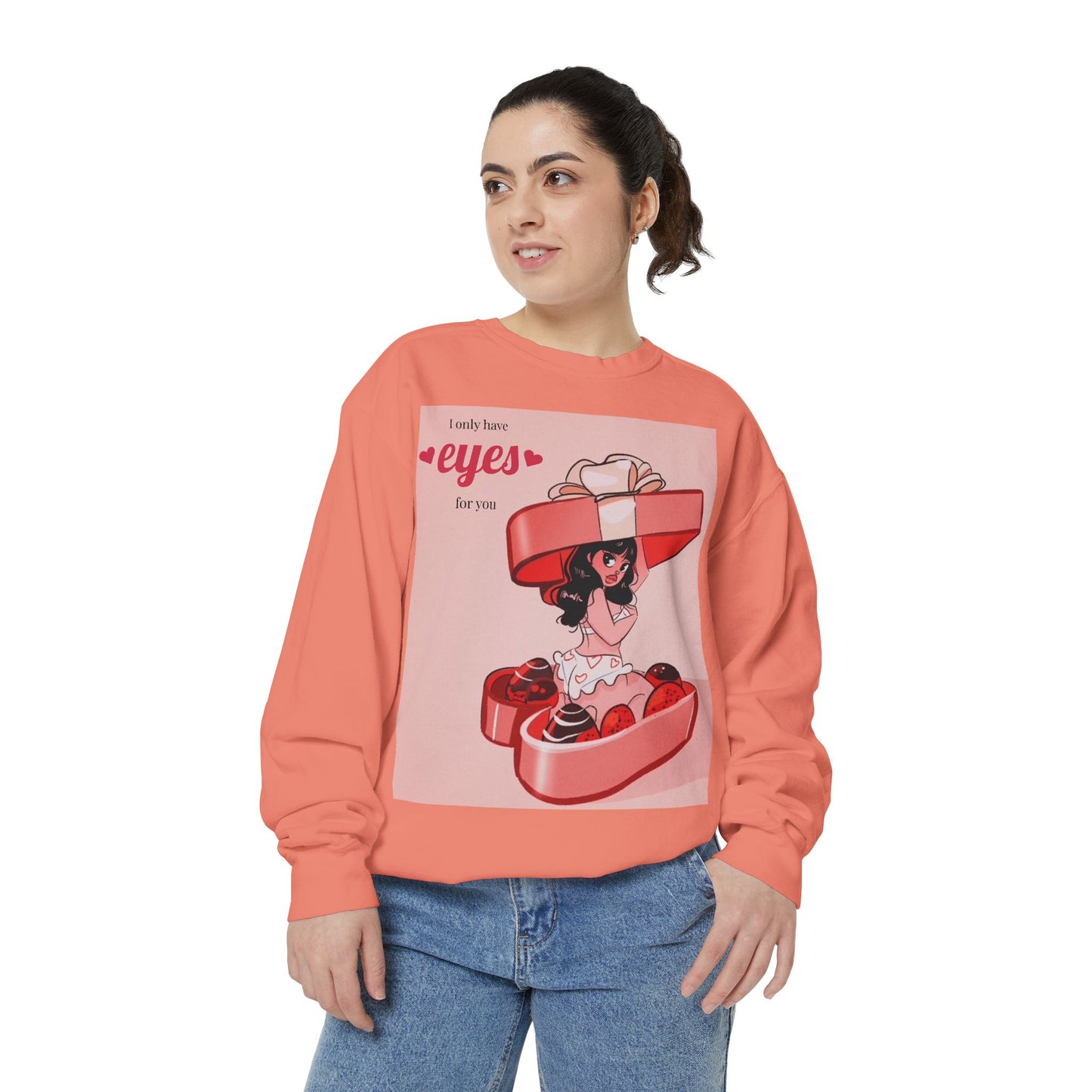 Naughty Girl Valentine's Day Sweatshirt