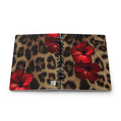 Tropical Floral Spiral Bound Journal - Perfect for Note Taking, Gifts, Travel Diaries, Sketching, and Planning