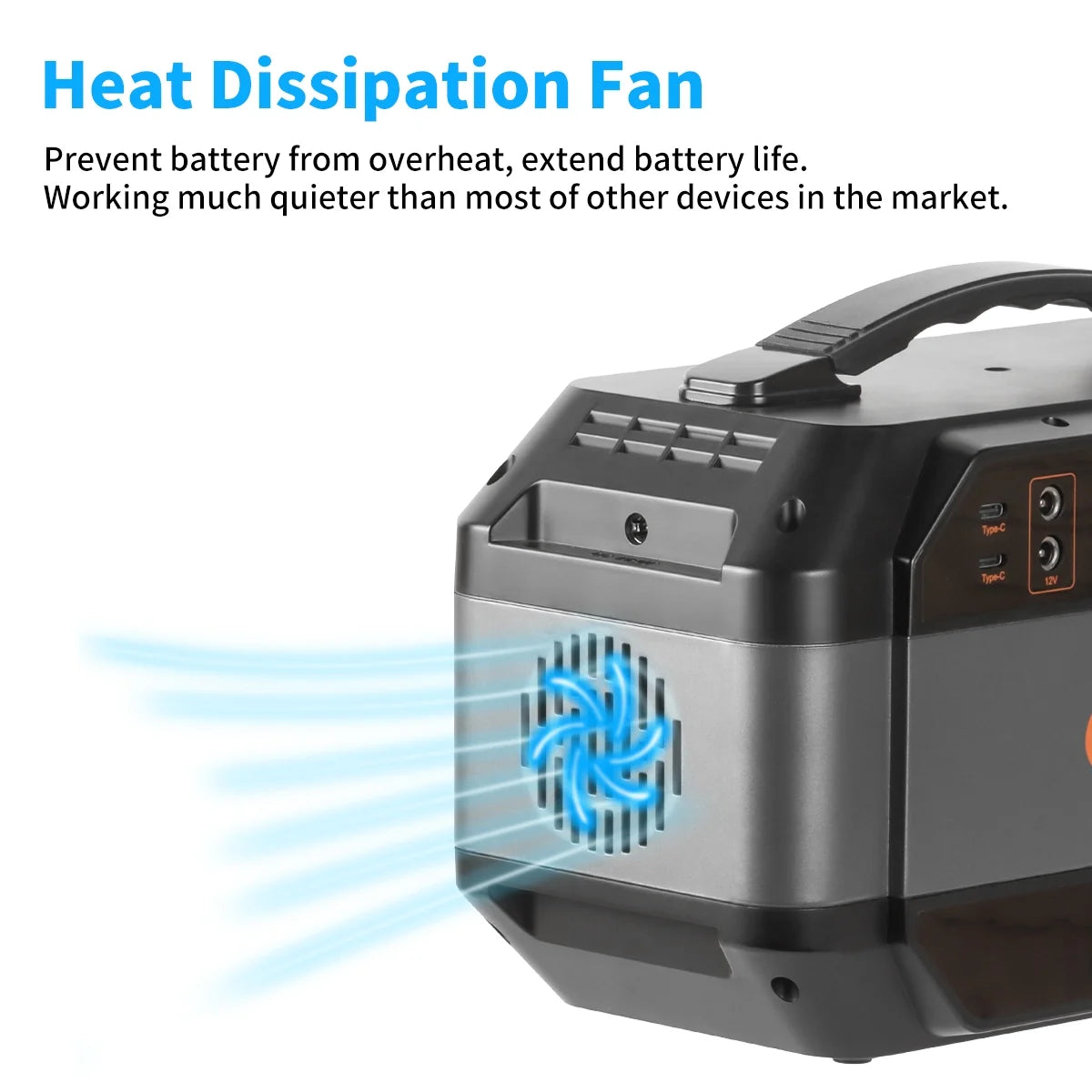 Portable Power Station 330W, 299Wh Charging Station for Home Backup, Outdoor, Emergency Use