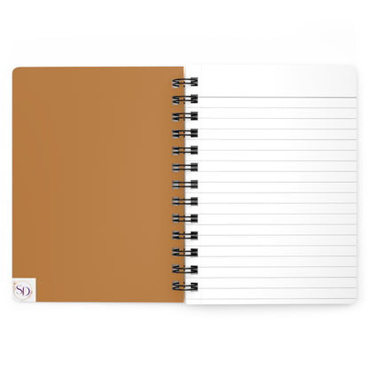 Inspirational Spiral Bound Journal, Motivational Notebook, Bible Verse Journal, Self-Care Journal, Gifts for Writers, Spiritual Practice