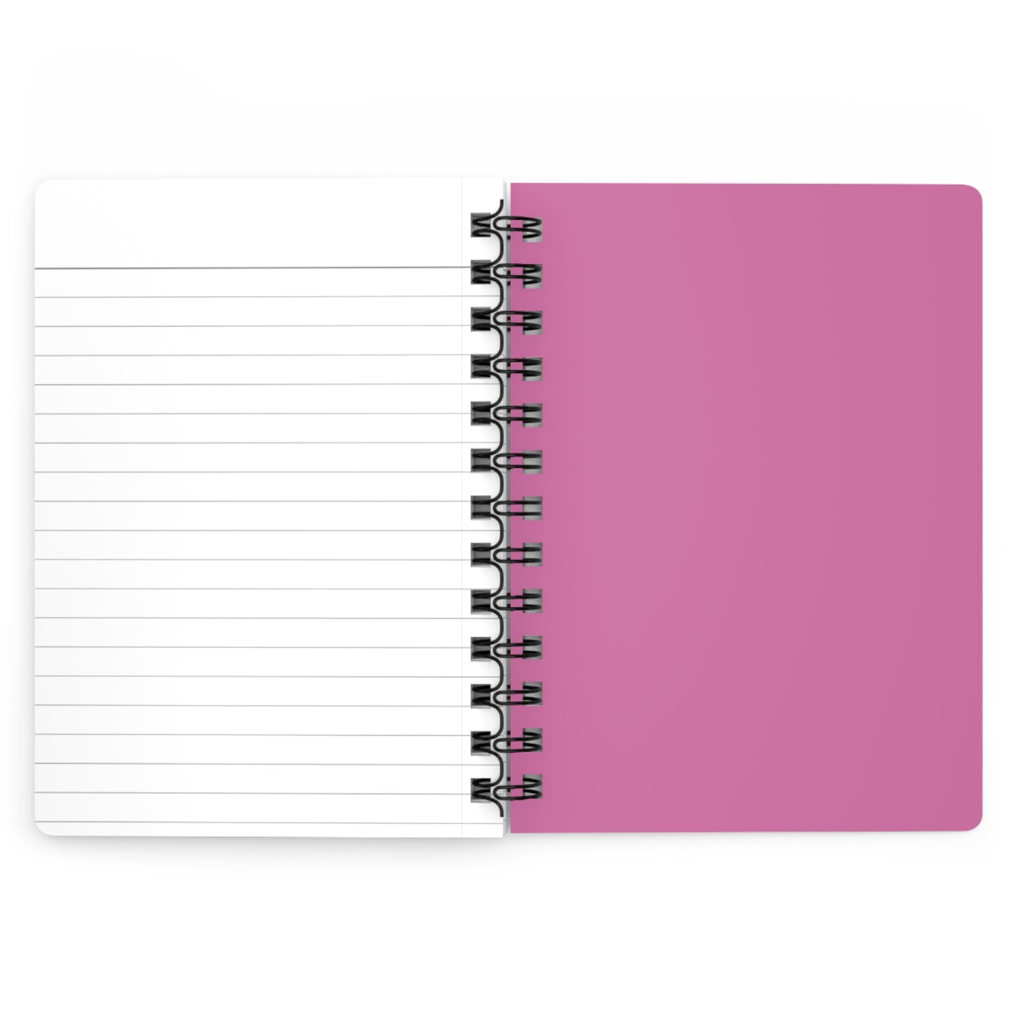 Pink Valentines Day "Caution You Might Fall In Love" Spiral Bound Journal