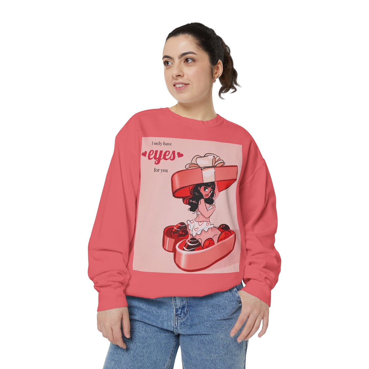 Naughty Girl Valentine's Day Sweatshirt
