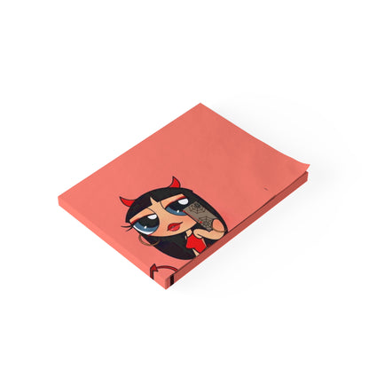 Devilish ImJustAGirl💅🏻🎀🫧~ Post-it® Note Pads