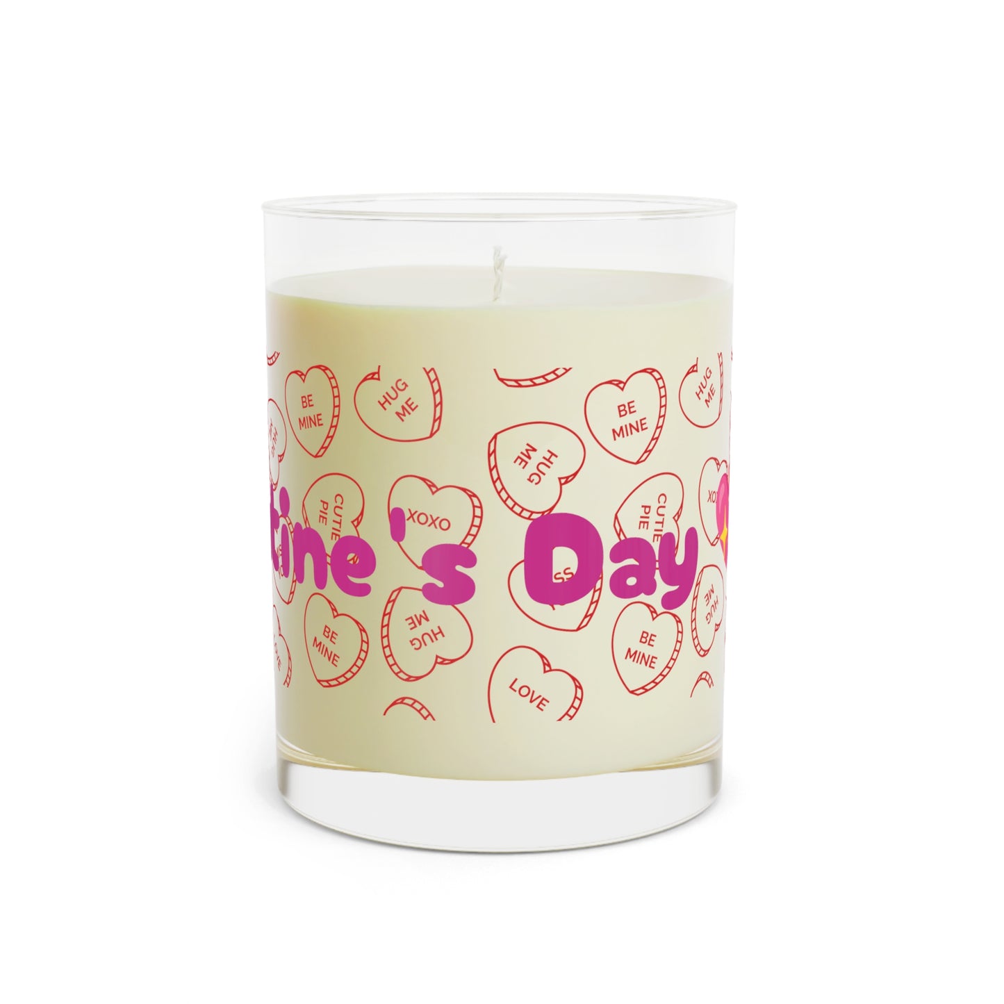 Happy Galentine's Day Scented Candle - Full Glass, 11oz