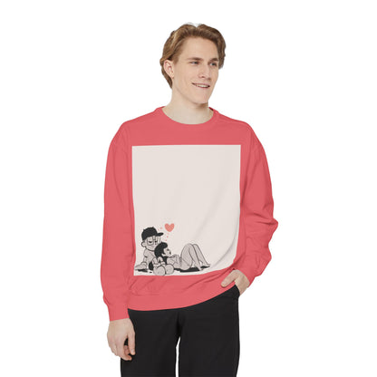 "Can We Talk For A Minute?.." ~ Unisex Garment-Dyed Sweatshirt