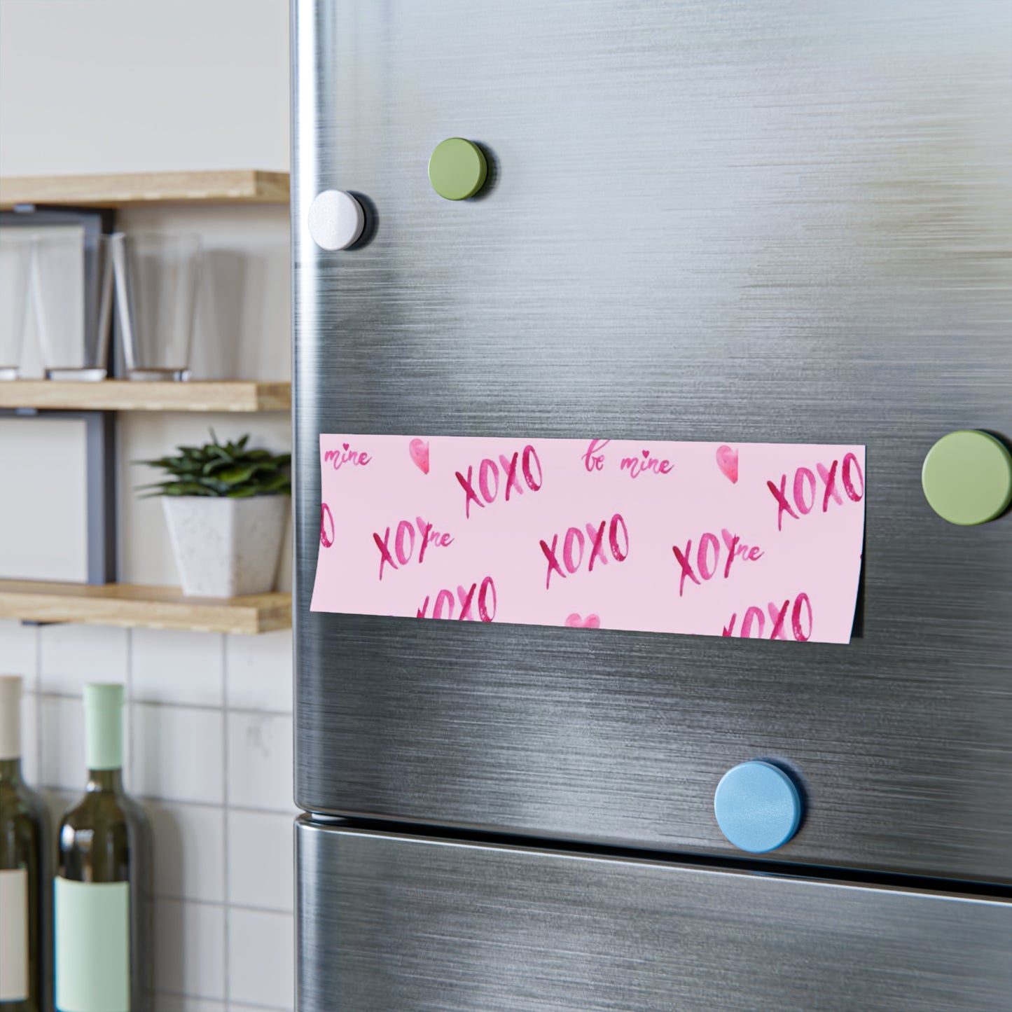 Post-it® Note Pads, xoxo pink design, Sticky Notes, Love Notes, Office Supplies, Stationery, Valentines Day Gift