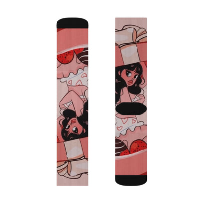 Valentine's Day Sublimation Socks