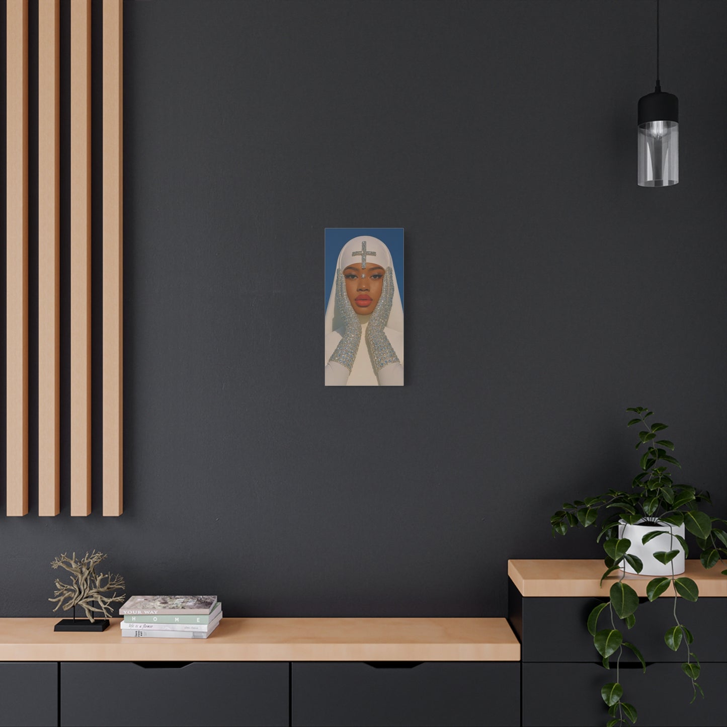 Stylish Stretched Canvas Wall Art, Home Decor, Religious Art, Inspirational Decor, Unique Gift, Art for Modern Spaces