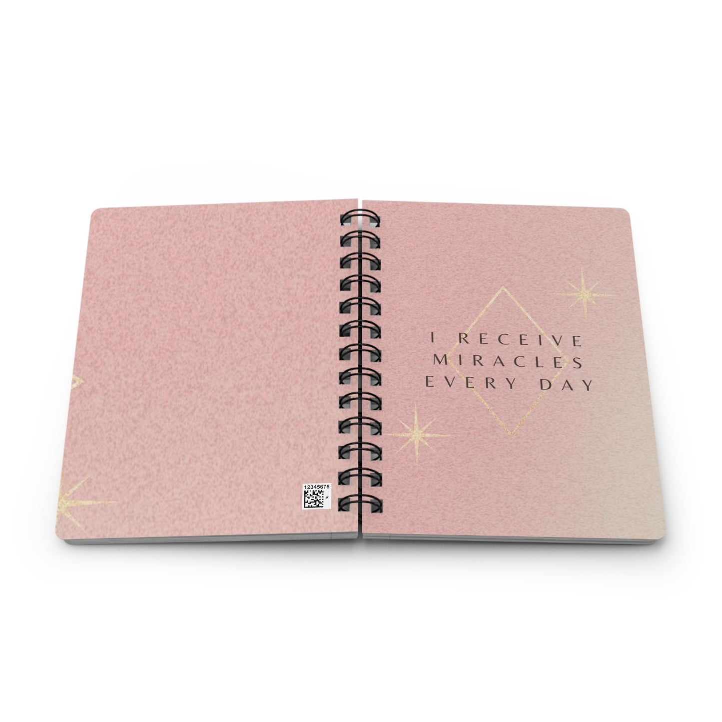 Inspirational Spiral Bound Journal - Daily Gratitude & Affirmations, Gift for Writers, Students, Mindfulness, Self-Care