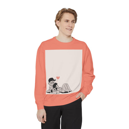 "Can We Talk For A Minute?.." ~ Unisex Garment-Dyed Sweatshirt