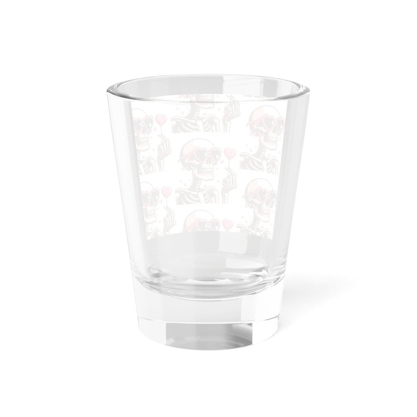 Shot Glass - Skeleton Valentines Day Shot Glass 1.5oz