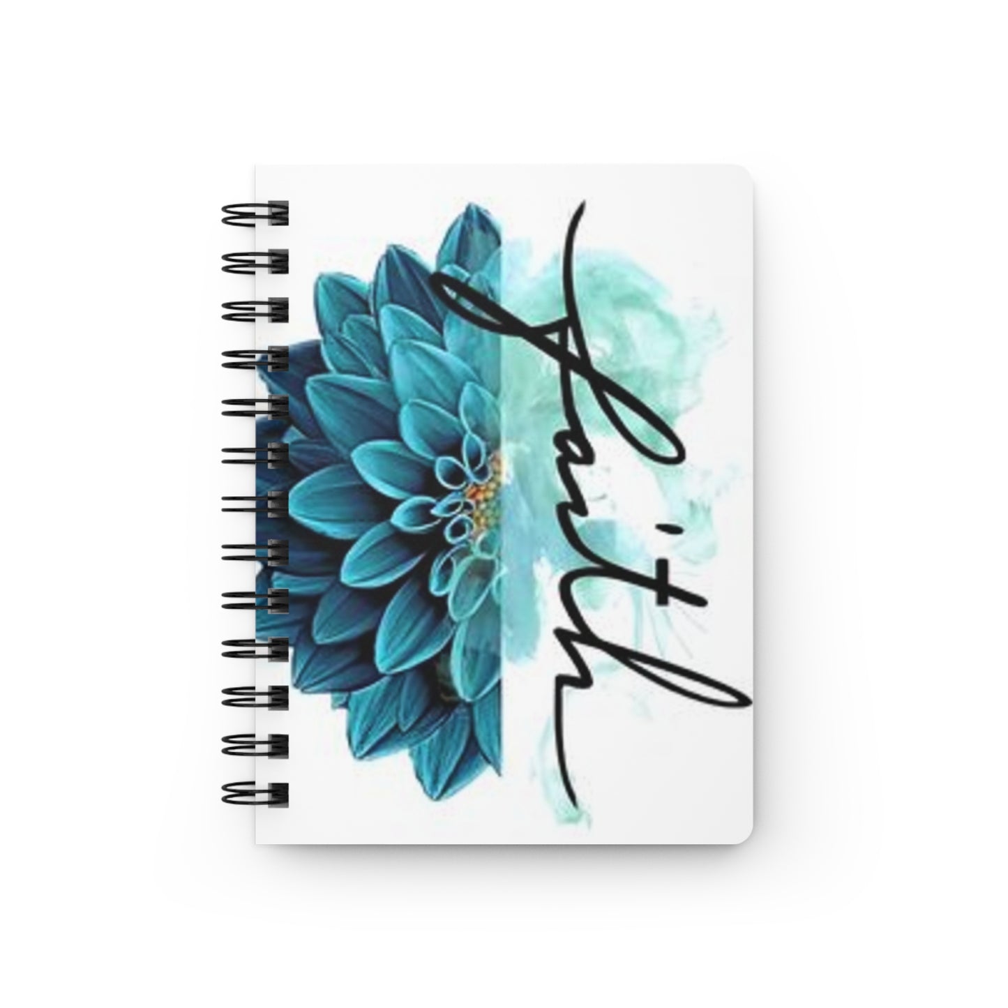 Inspirational Floral Spiral Bound Journal ~ Perfect for Faith Reflection, Daily Gratitude, Mindfulness, Gift for Students, Note Taking