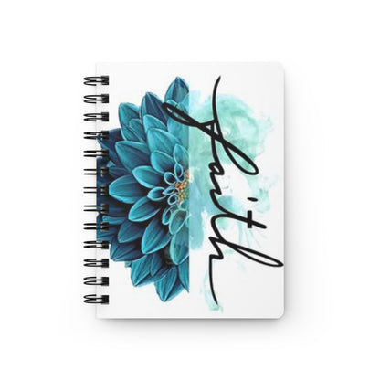 Inspirational Floral Spiral Bound Journal ~ Perfect for Faith Reflection, Daily Gratitude, Mindfulness, Gift for Students, Note Taking