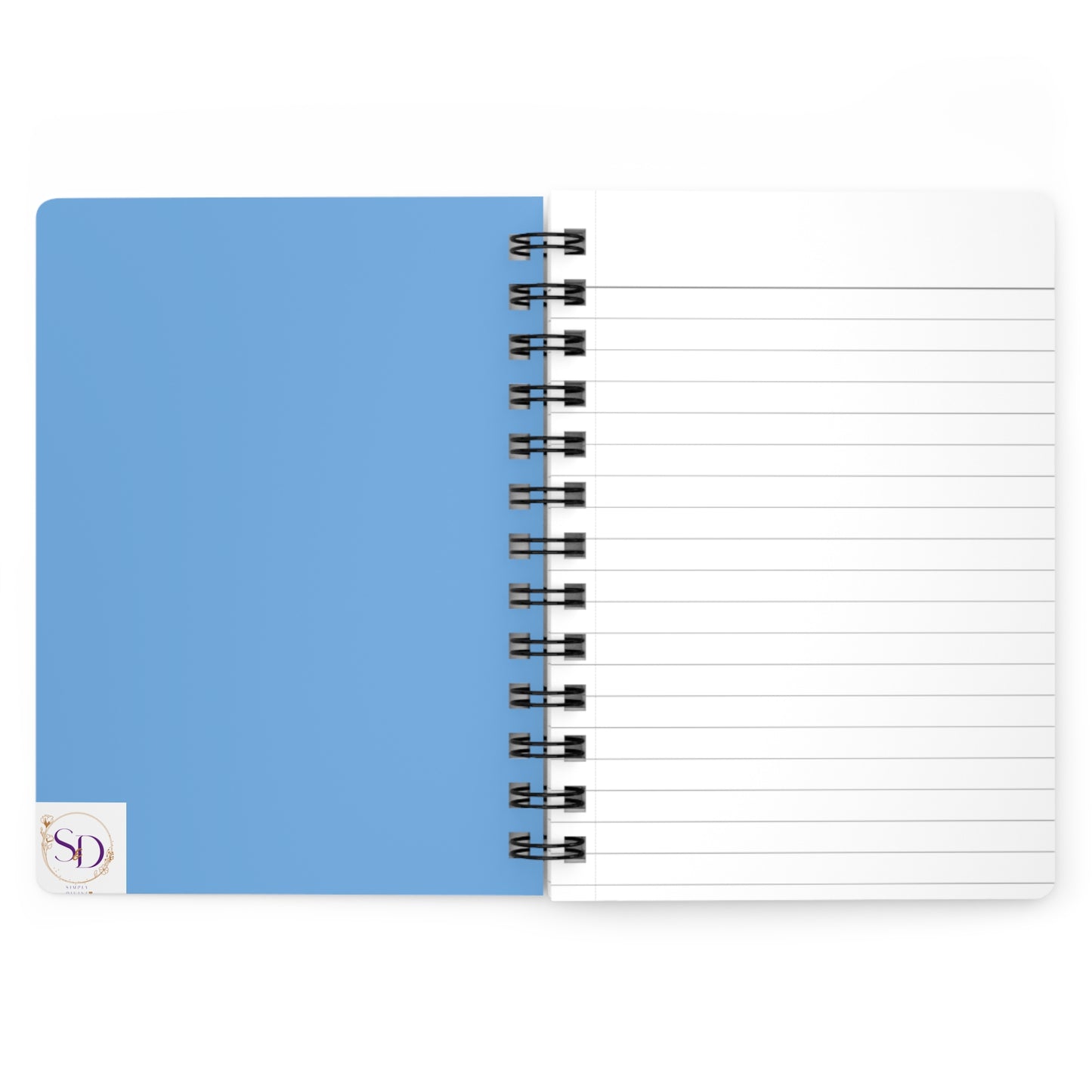 Elegant Spiral Bound Journal with Floral Design, Islamic Quotes Journal, Gift for Women, Prayer Journal, Motivation Notebook, Spiritual