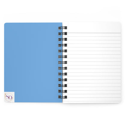 Elegant Spiral Bound Journal with Floral Design, Islamic Quotes Journal, Gift for Women, Prayer Journal, Motivation Notebook, Spiritual