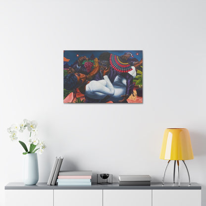 "Let Me Take Care Of You" Canvas Wall Art