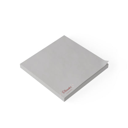 Grey " Thanks For Your Purchase" Post-it® Note Pads