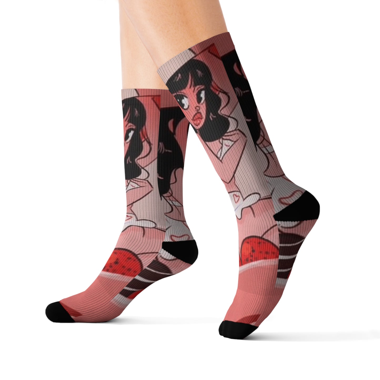 Valentine's Day Sublimation Socks