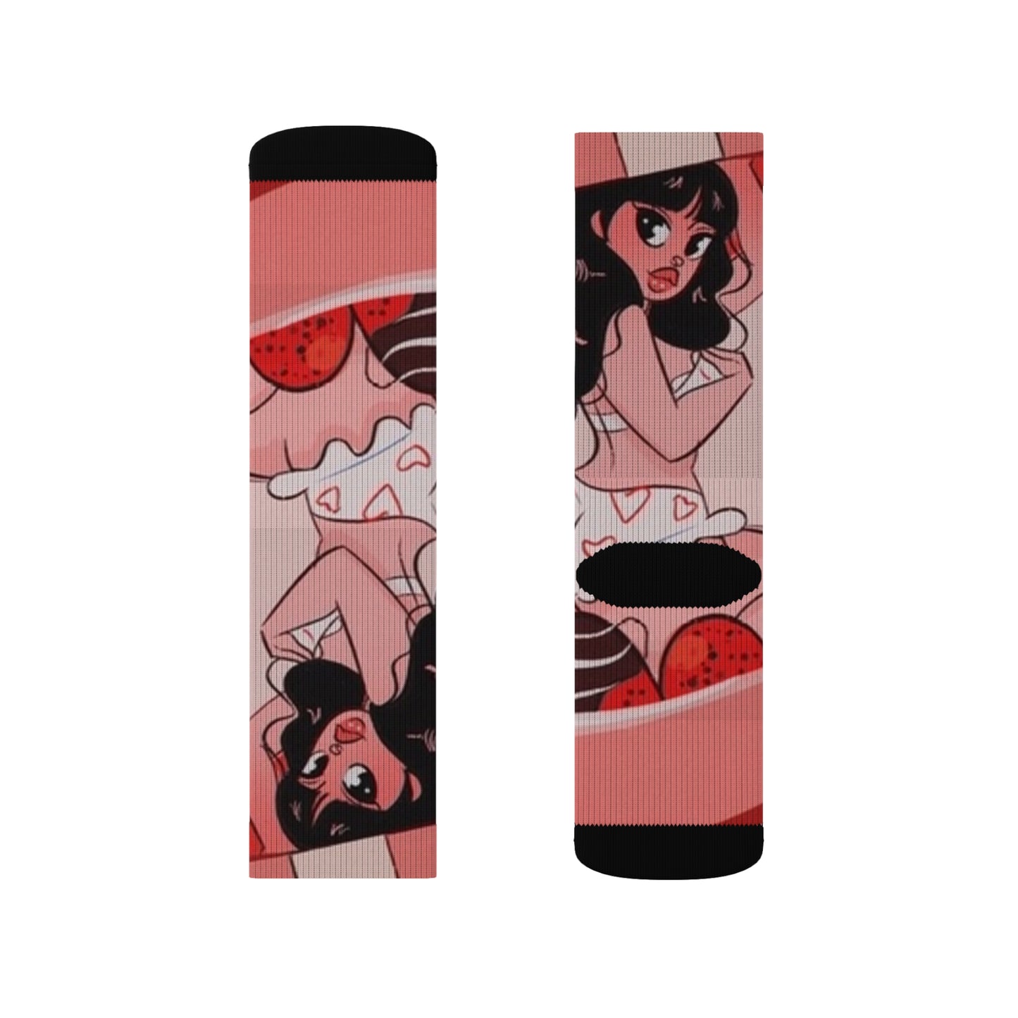 Valentine's Day Sublimation Socks