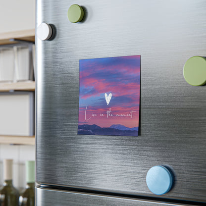 Inspirational Sticky Notes, Live in the Moment Reminder Pads, Office Supplies, Positive Affirmation Notes, Desk Decor, Gift for Her