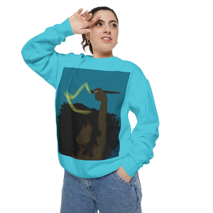 Empowered Goddess Sweatshirt, Cozy Fashion, Gift for Her, Inspirational Apparel, Self-Love, Everyday Wear, Festival Gear