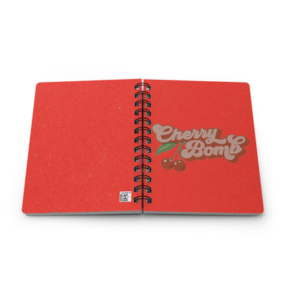 Cherry Bomb Spiral Bound Journal | Perfect Gift for Students, Writers, and Artists | Cute Stationery for Note-Taking, Journaling, and [...]