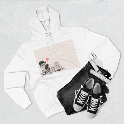 "Can We Talk For a Minute?..~ Three-Panel Fleece Hoodie