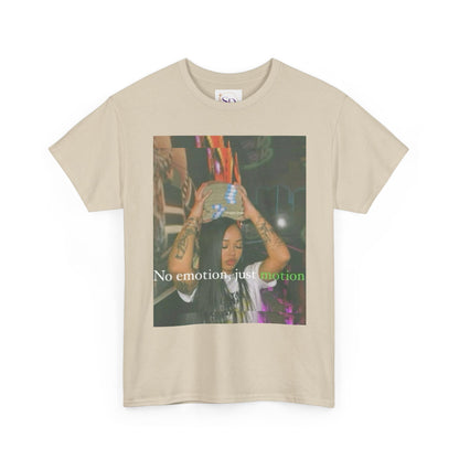 Emotional Expression Unisex Heavy Cotton Tee - No Emotion, Just Vibe