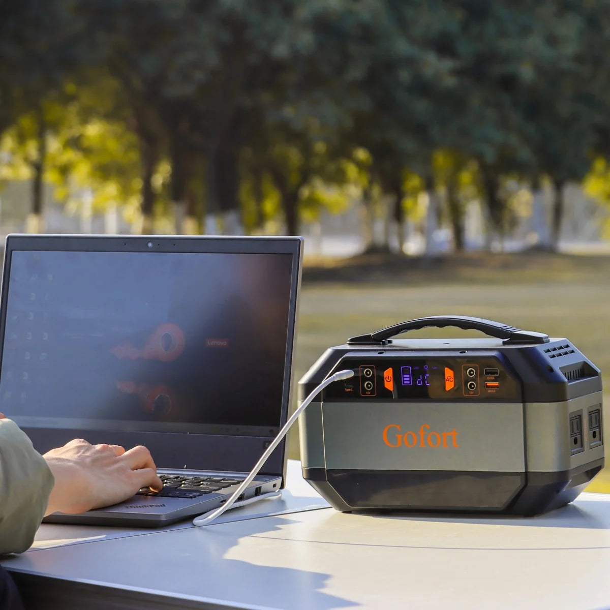 Portable Power Station 330W, 299Wh Charging Station for Home Backup, Outdoor, Emergency Use