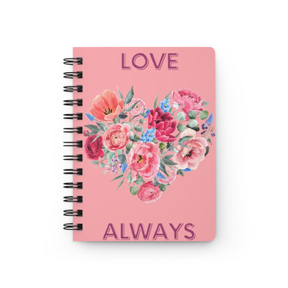 Floral Love Journal - Perfect for Couples, Valentine's Day, Wedding Planning, Dream Journals, Gift Ideas, Self-Care