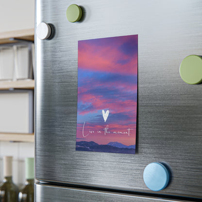 Inspirational Sticky Notes, Live in the Moment Reminder Pads, Office Supplies, Positive Affirmation Notes, Desk Decor, Gift for Her