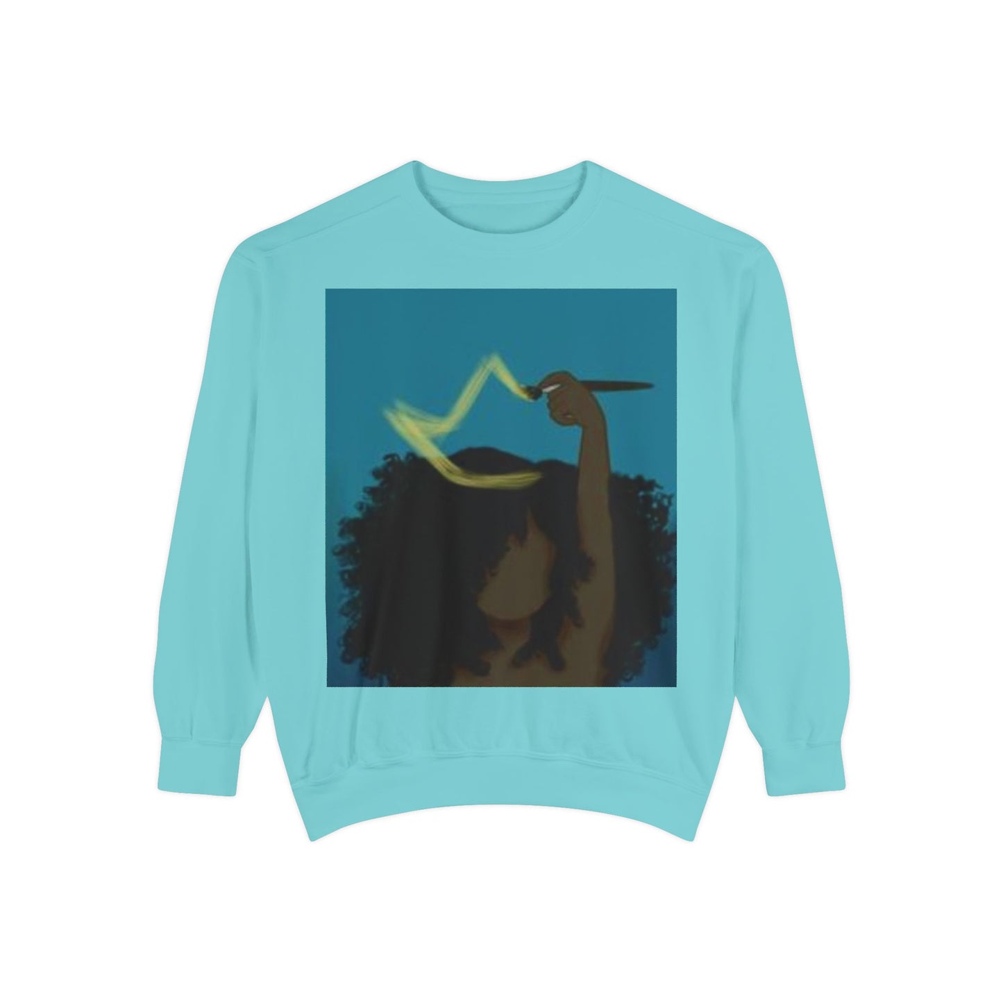 Empowered Goddess Sweatshirt, Cozy Fashion, Gift for Her, Inspirational Apparel, Self-Love, Everyday Wear, Festival Gear