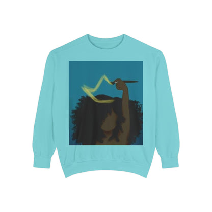 Empowered Goddess Sweatshirt, Cozy Fashion, Gift for Her, Inspirational Apparel, Self-Love, Everyday Wear, Festival Gear