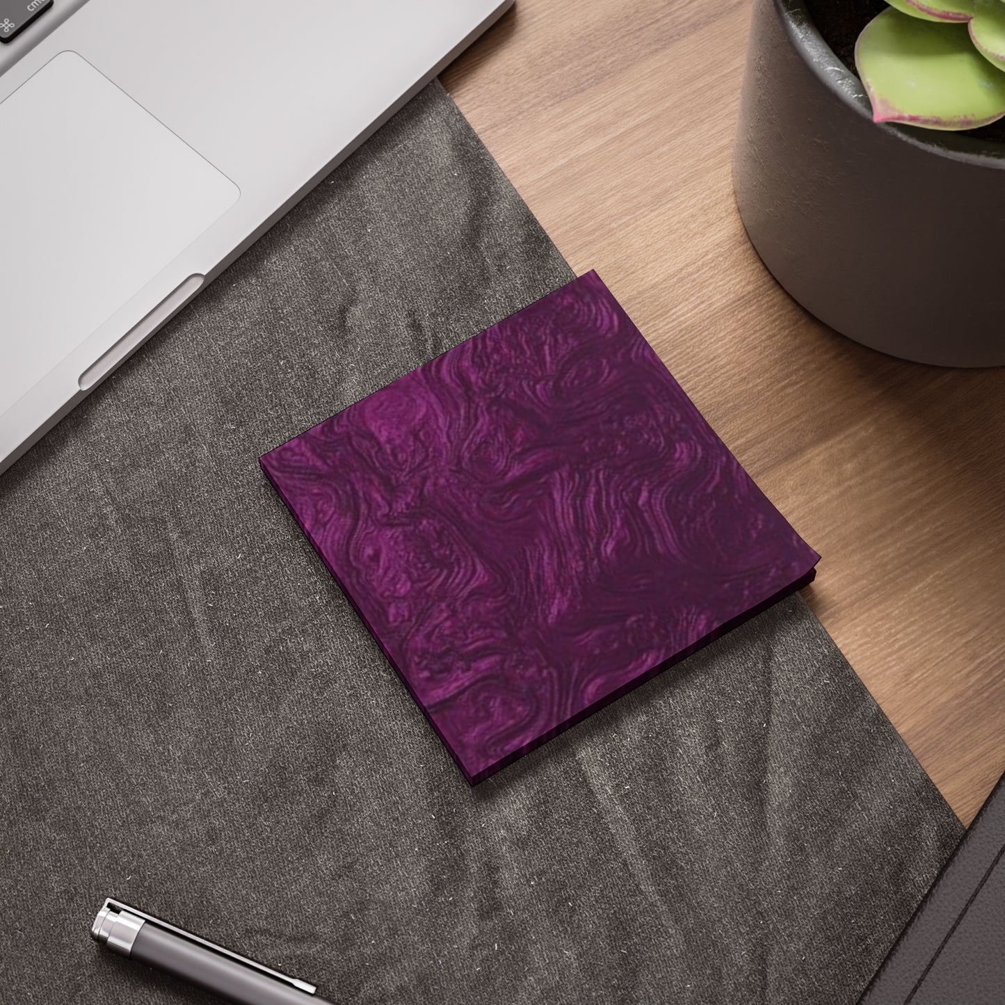 Purple Metallic Post-it® Note Pads