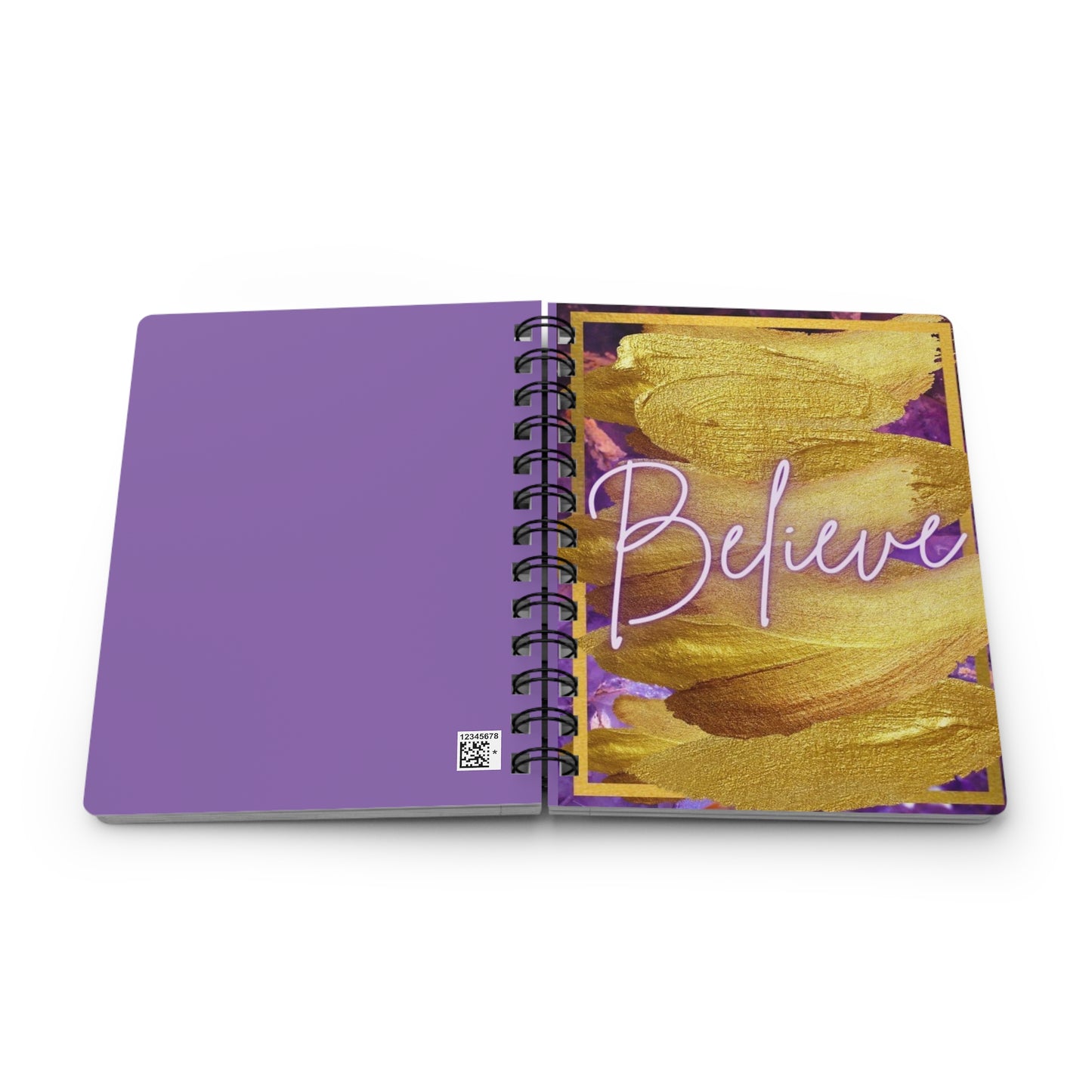 Inspirational Spiral Bound Journal, Motivational Notebook for Daily Reflections, Gift for Journaling, Dream Planning, Self-Care