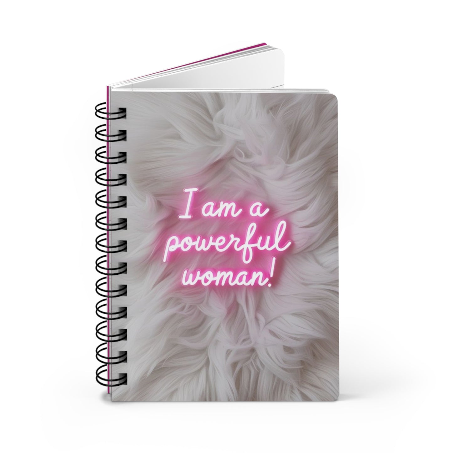 Empowering Spiral Bound Journal - 'I Am a Powerful Woman!' Inspirational Notebook, Gift for Women, Self-Care Journal, Writing Diary, [...]