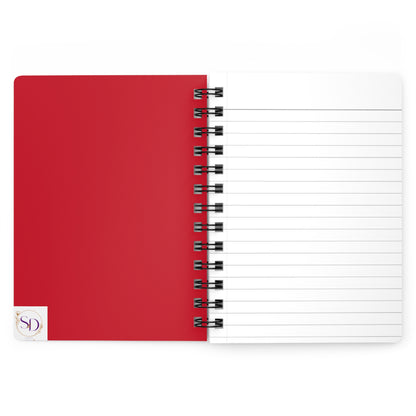 God's Plan Inspirational Spiral Bound Journal, Motivational Notebook, Gift for Teens, Christian Journal, Prayer Journal, Floral Design